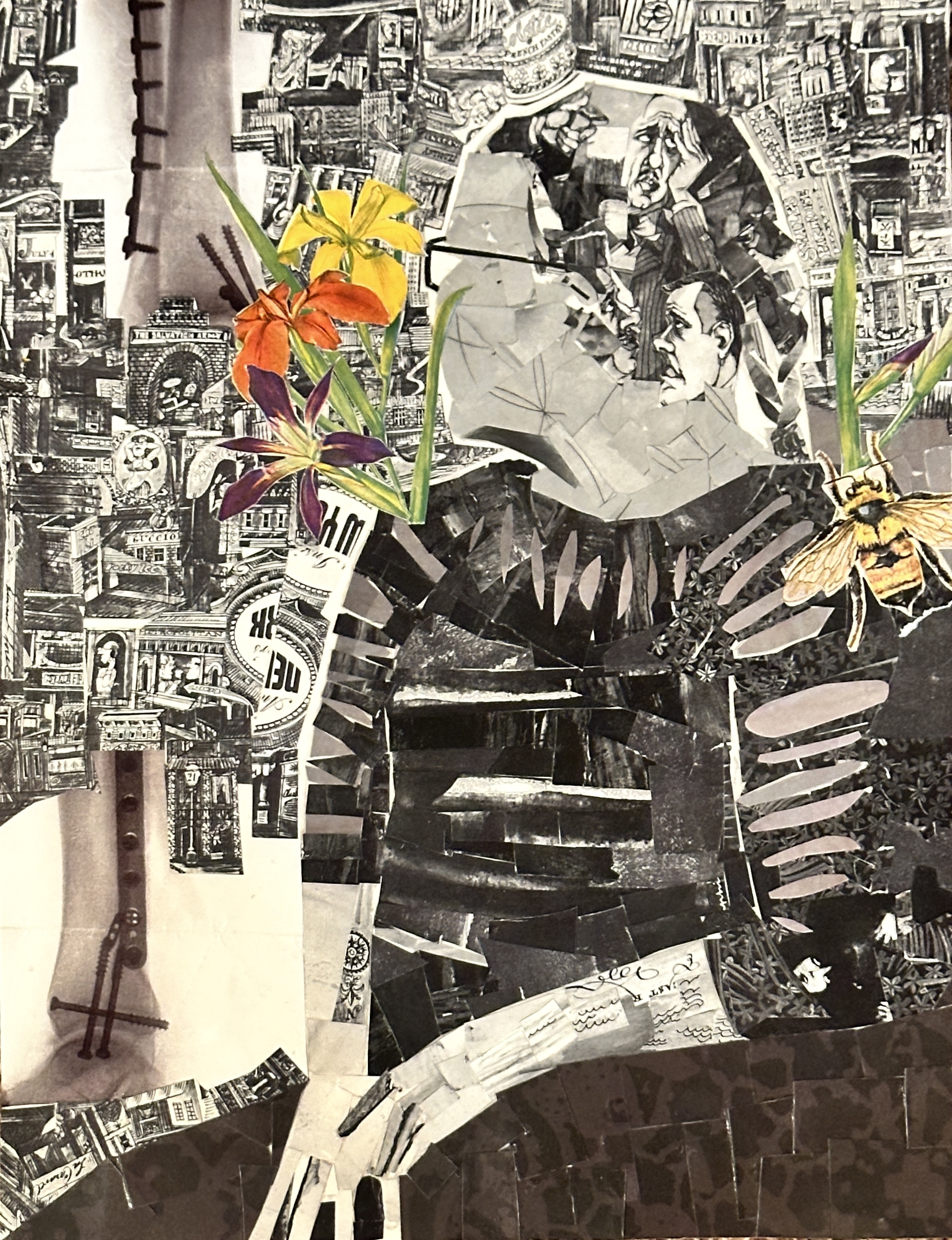 Self portrait collage